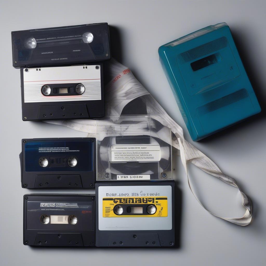 90s Nostalgia: Music Cassette Tape