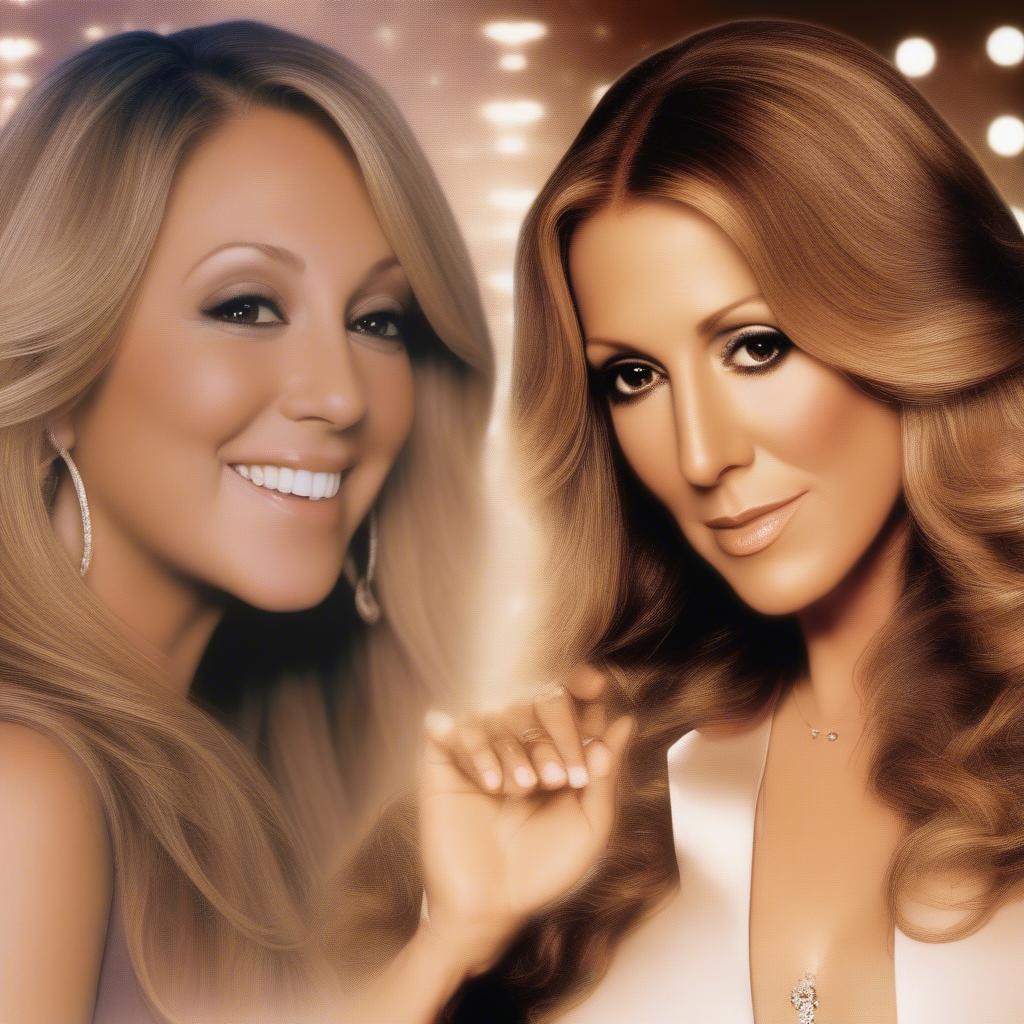 90s Pop Divas: Mariah Carey and Celine Dion