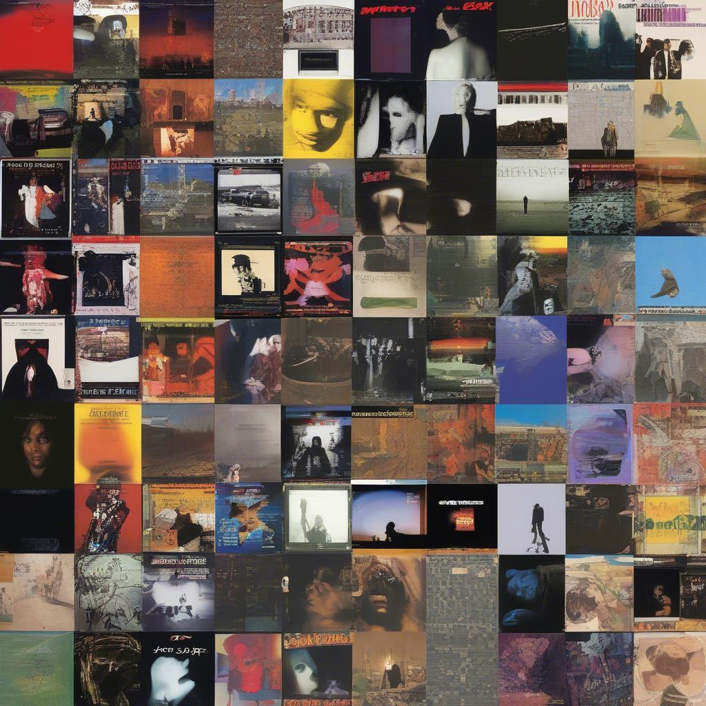 Iconic Album Covers from the 91x Top Songs of 2000