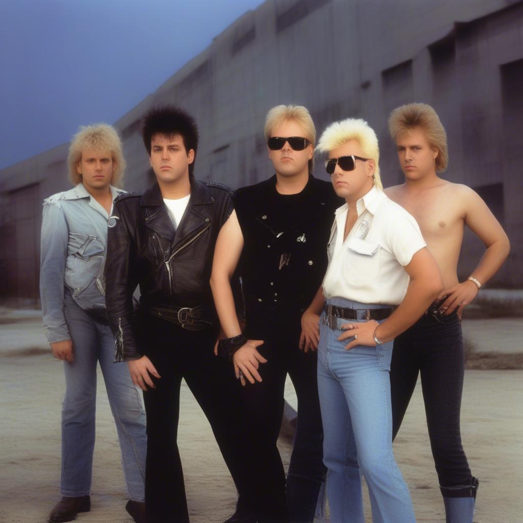 A Flock of Seagulls Band Photo