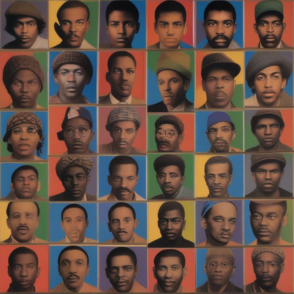 A Tribe Called Quest's Midnight Marauders Album Cover