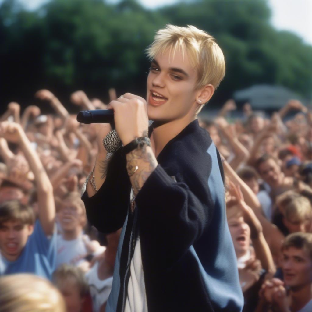 Aaron Carter Early Career Performance