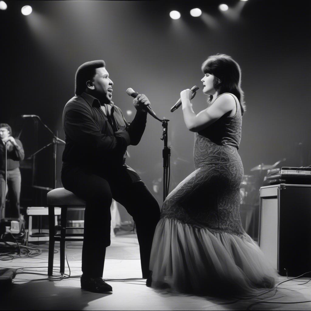 Aaron Neville and Linda Ronstadt Duet