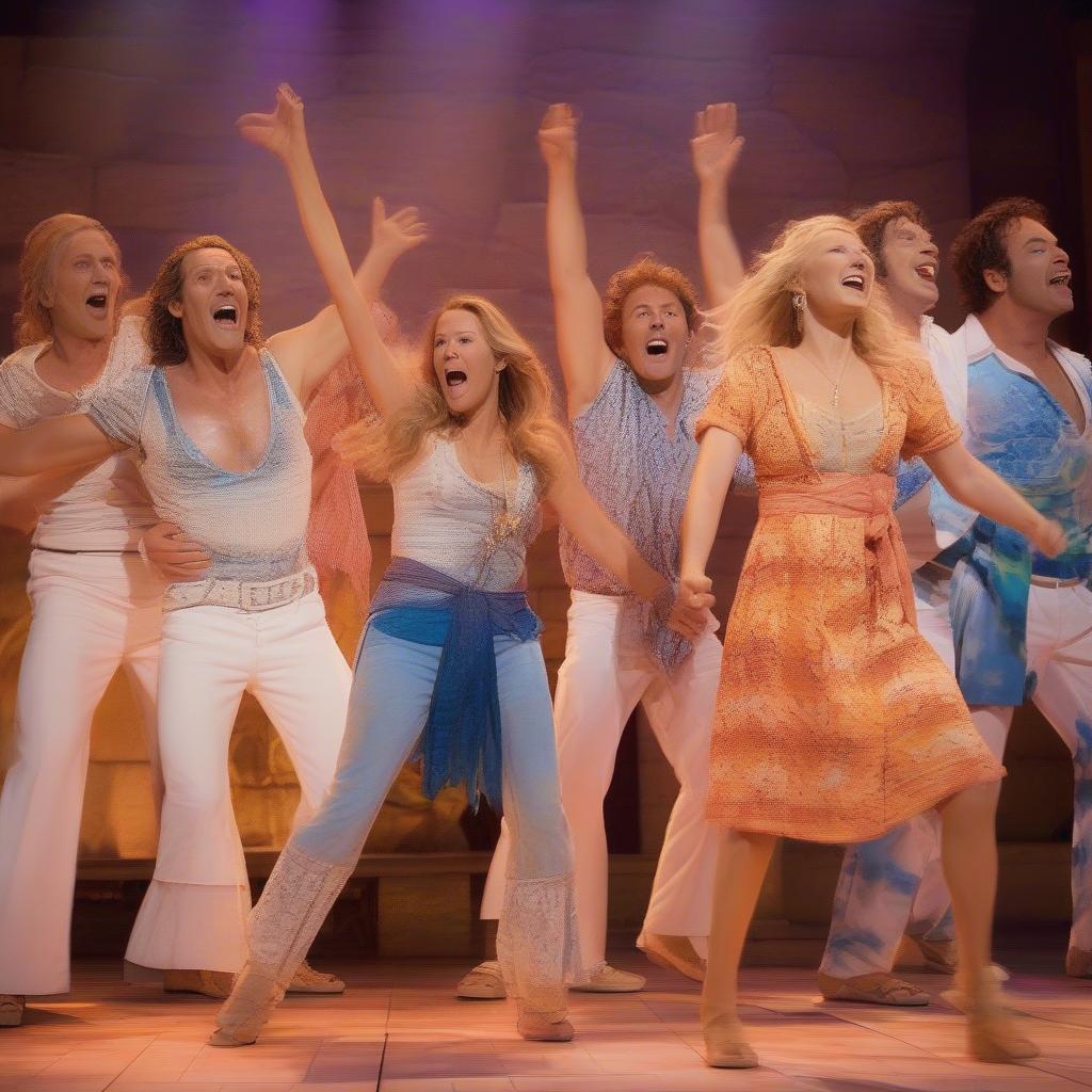 ABBA's Music in Mamma Mia! The Musical