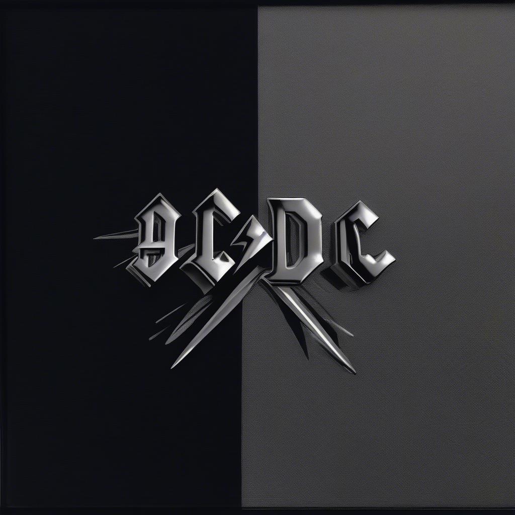 AC/DC's Back in Black Album Cover