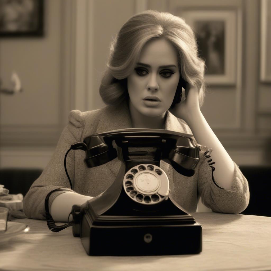 Adele in Hello Music Video