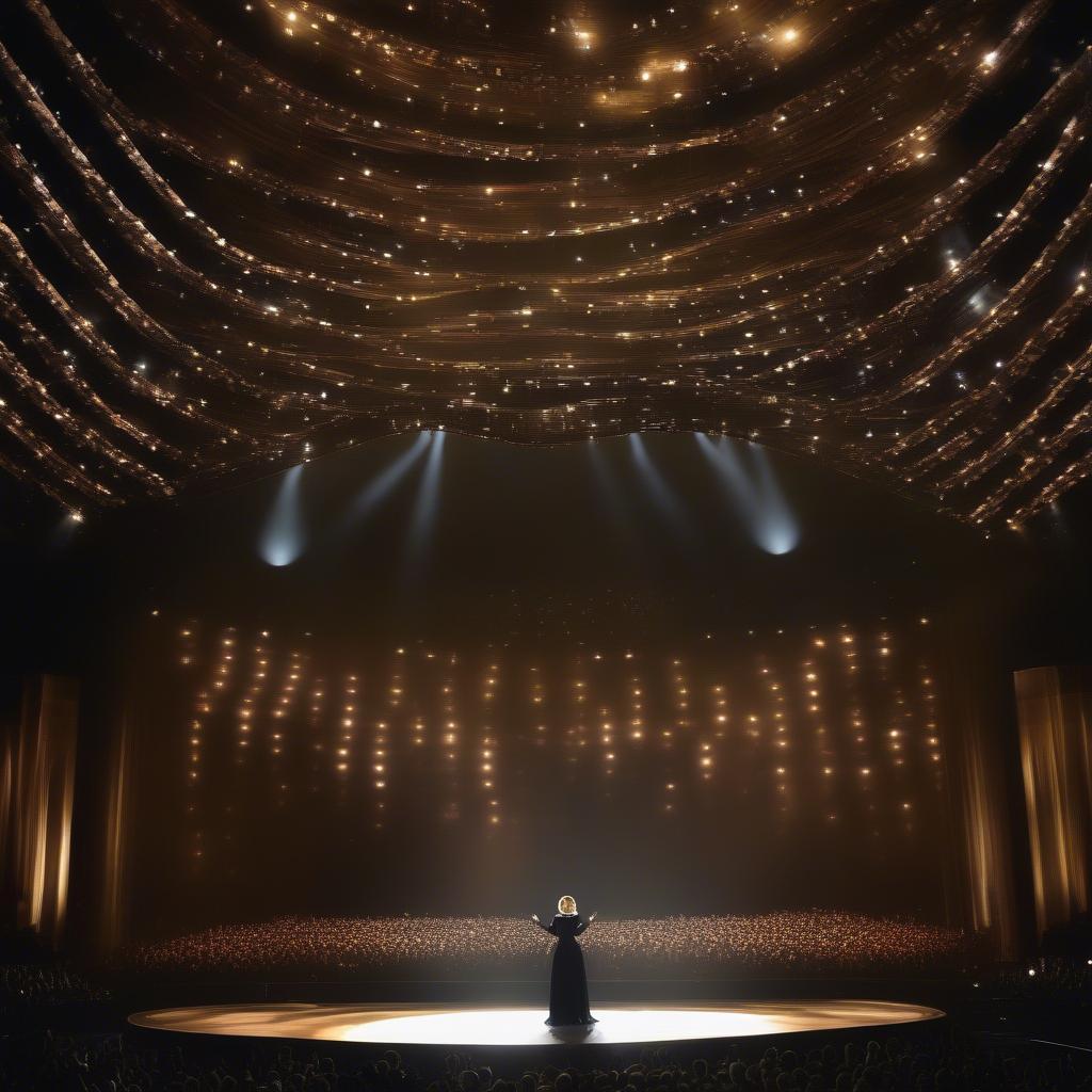 Adele Performing Hello at the Grammy Awards