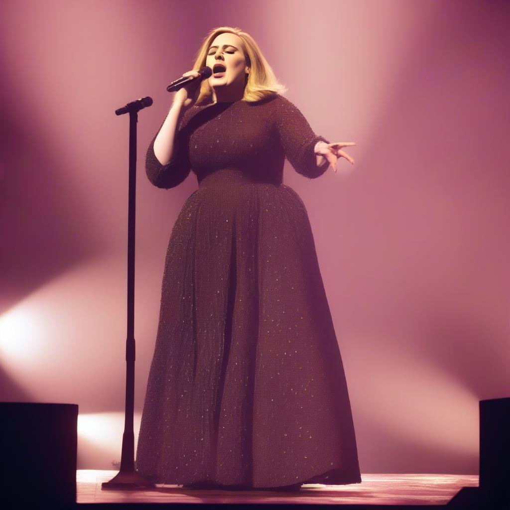 Adele Performing "Send My Love"