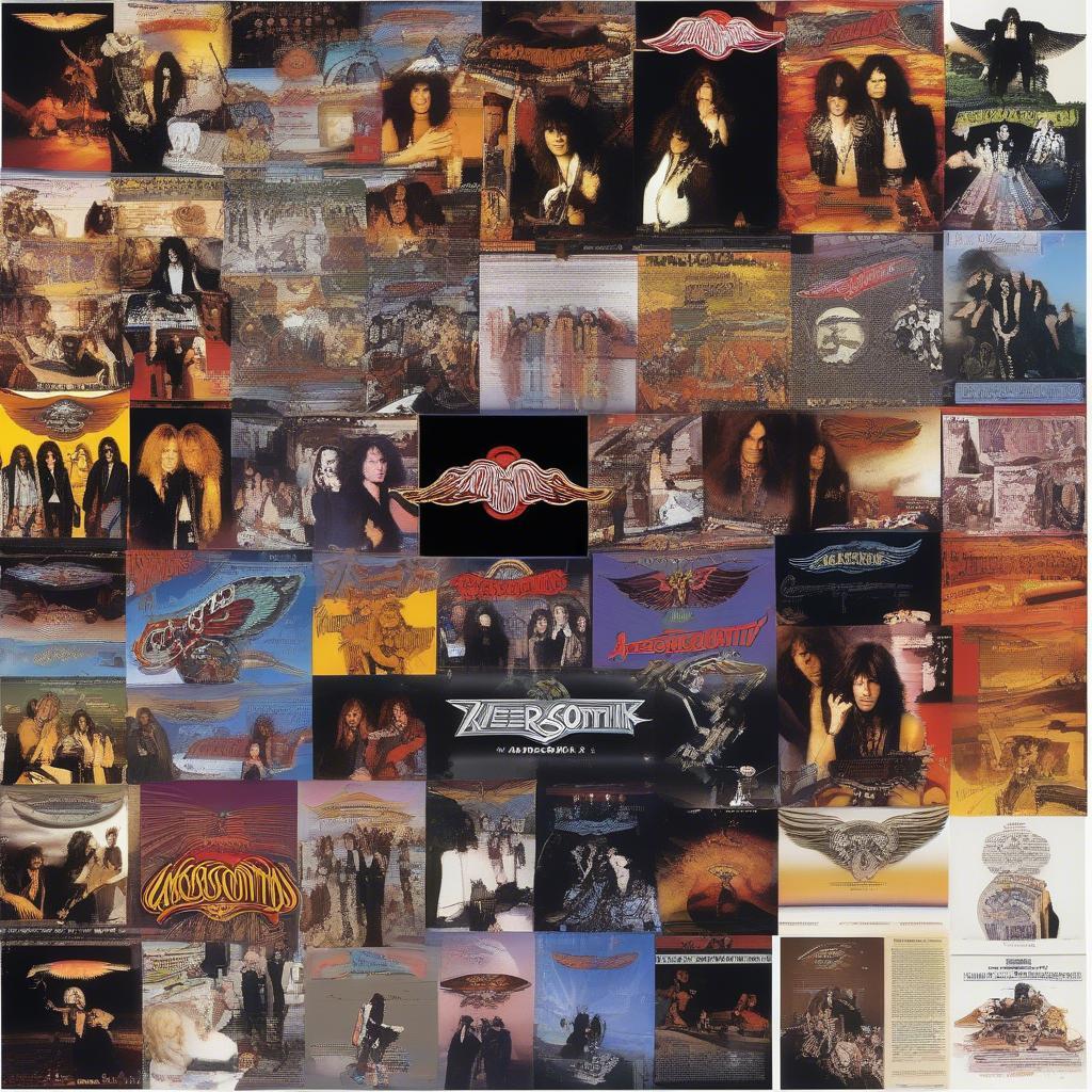 Aerosmith Album Covers Collection