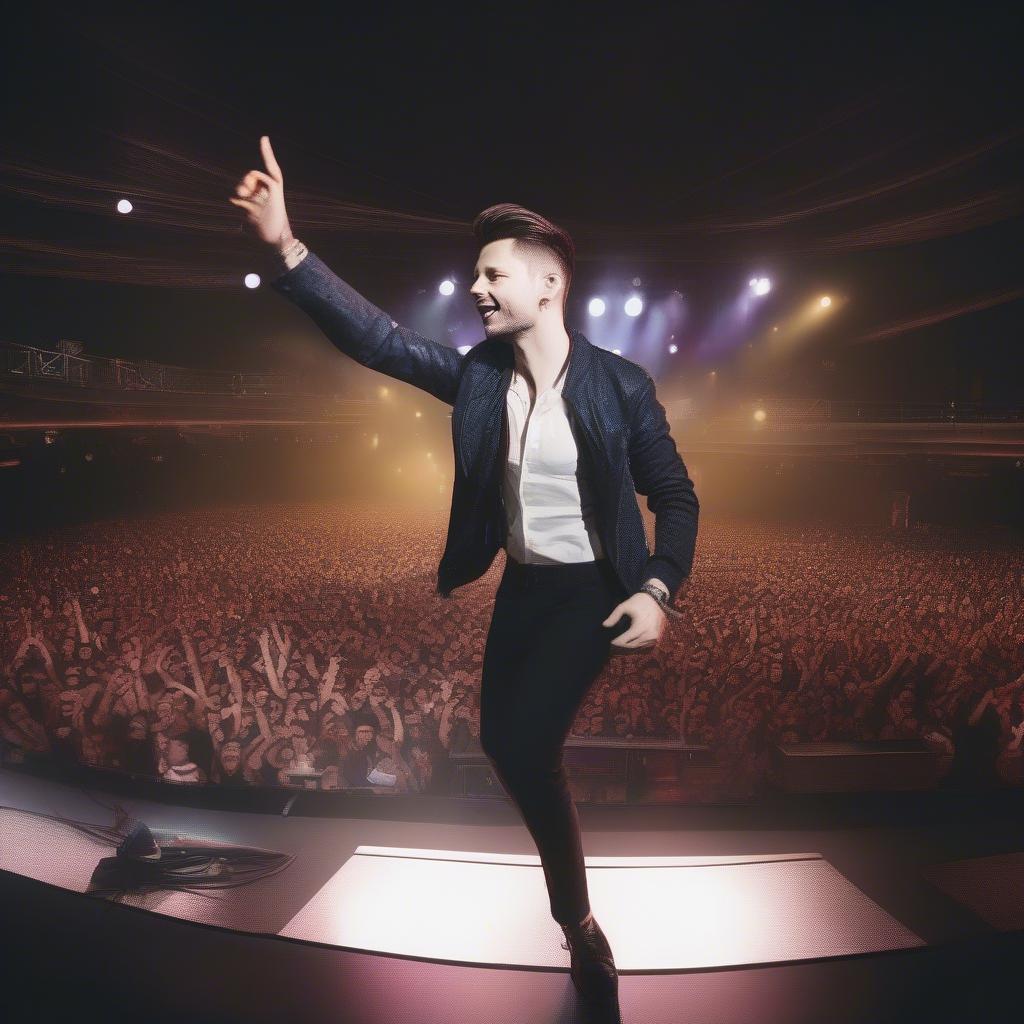 Akcent Performing Live on Stage