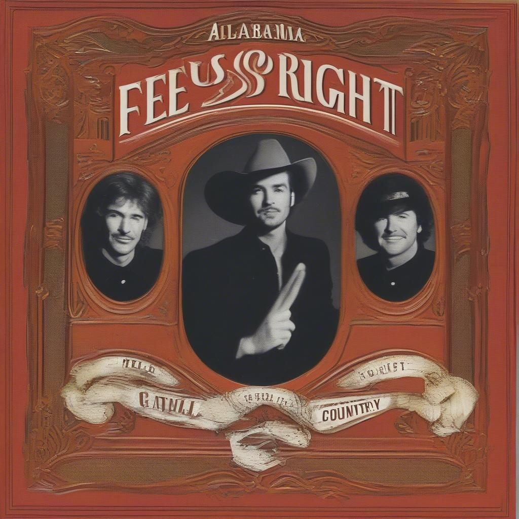 Alabama's "Feels So Right" Album Cover