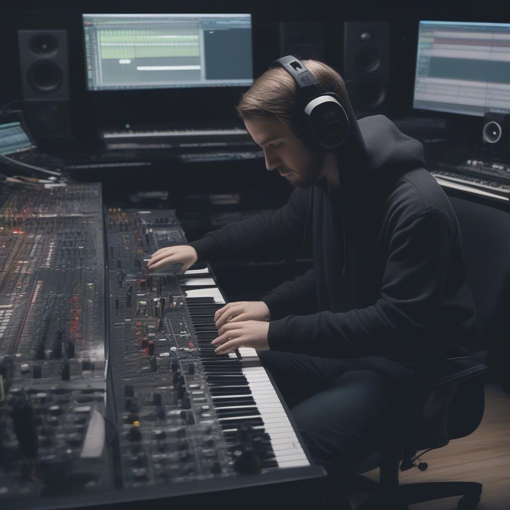 Alan Walker in the Studio