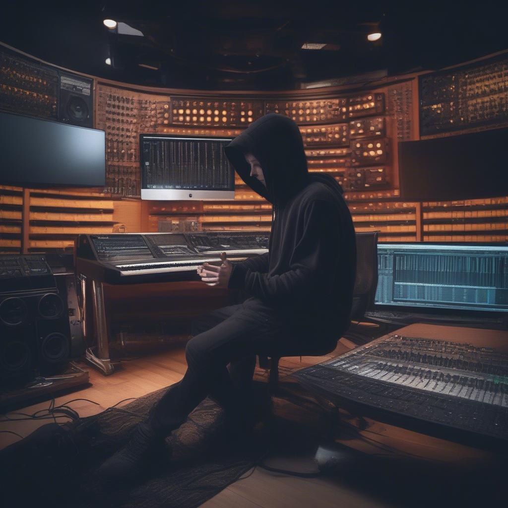 Alan Walker in the Studio