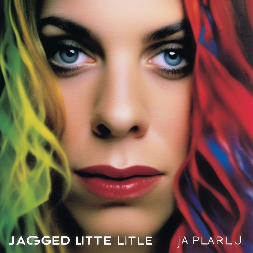 Alanis Morissette's Jagged Little Pill Album Cover