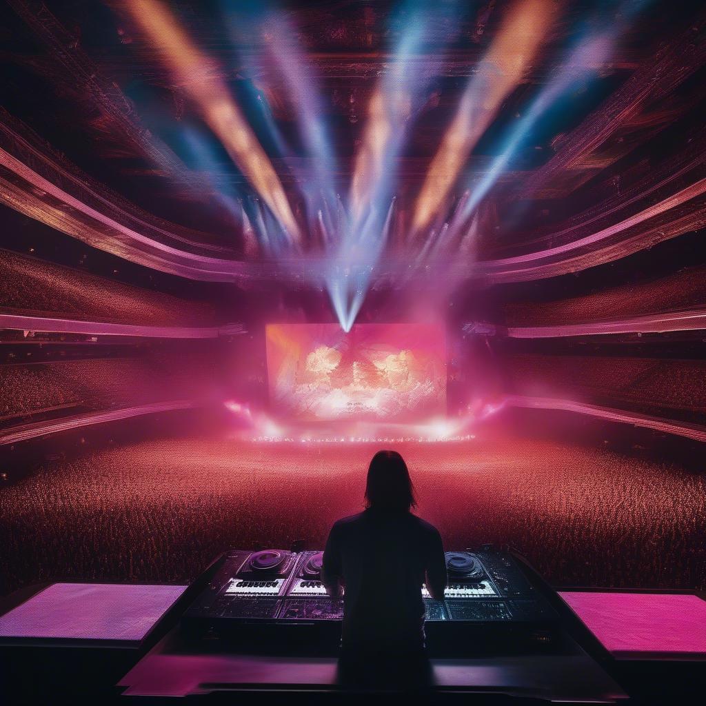 Alesso performing Sweet Escape with Sirena