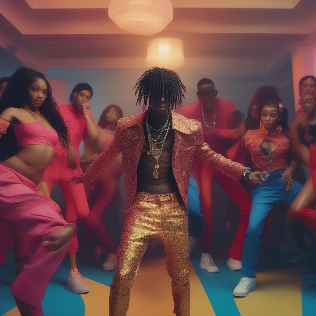 Alkaline in a Music Video