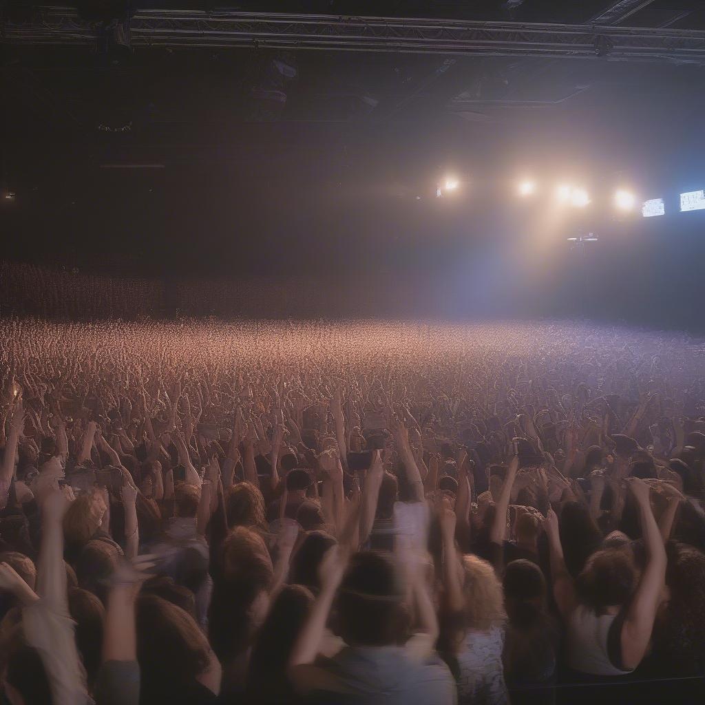 Crowd at an Alt Nation Concert