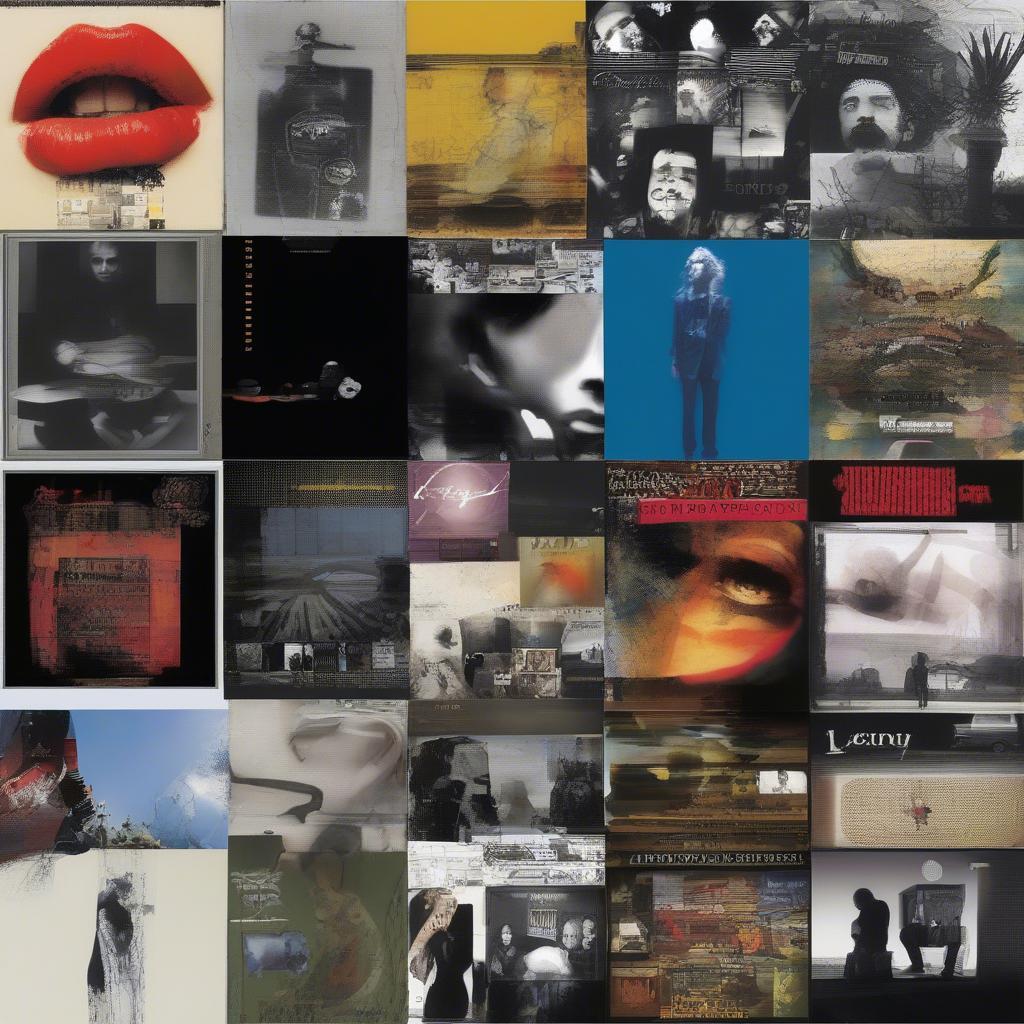 Iconic Album Covers of Alternative Rock in 2007