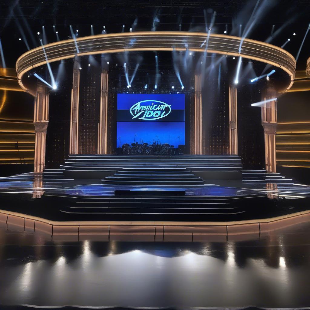 American Idol 2019 Top 5 Stage Setup