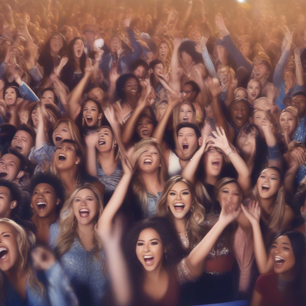 American Idol Audience Cheering