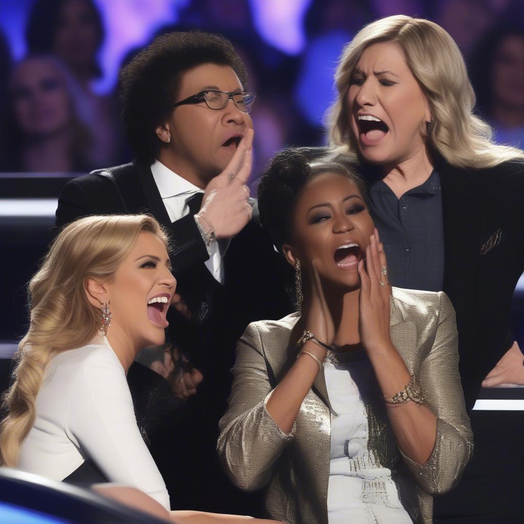 American Idol Judges' Reactions