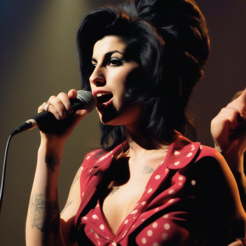 Amy Winehouse Singing Valerie and You Know I'm No Good