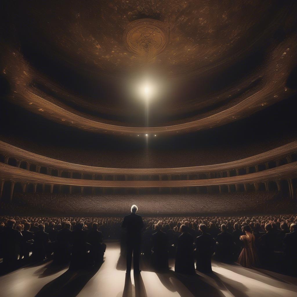 Andrea Bocelli performing Nessun Dorma