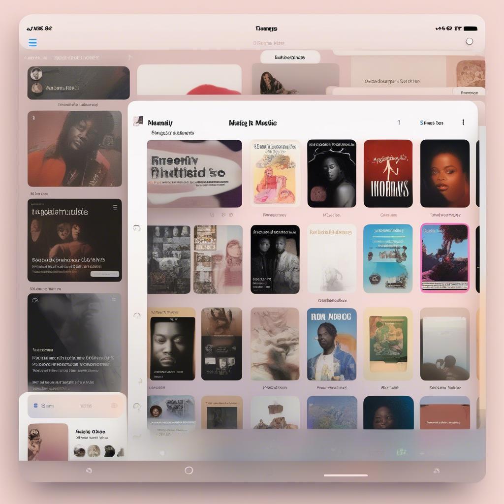 Apple Music Interface