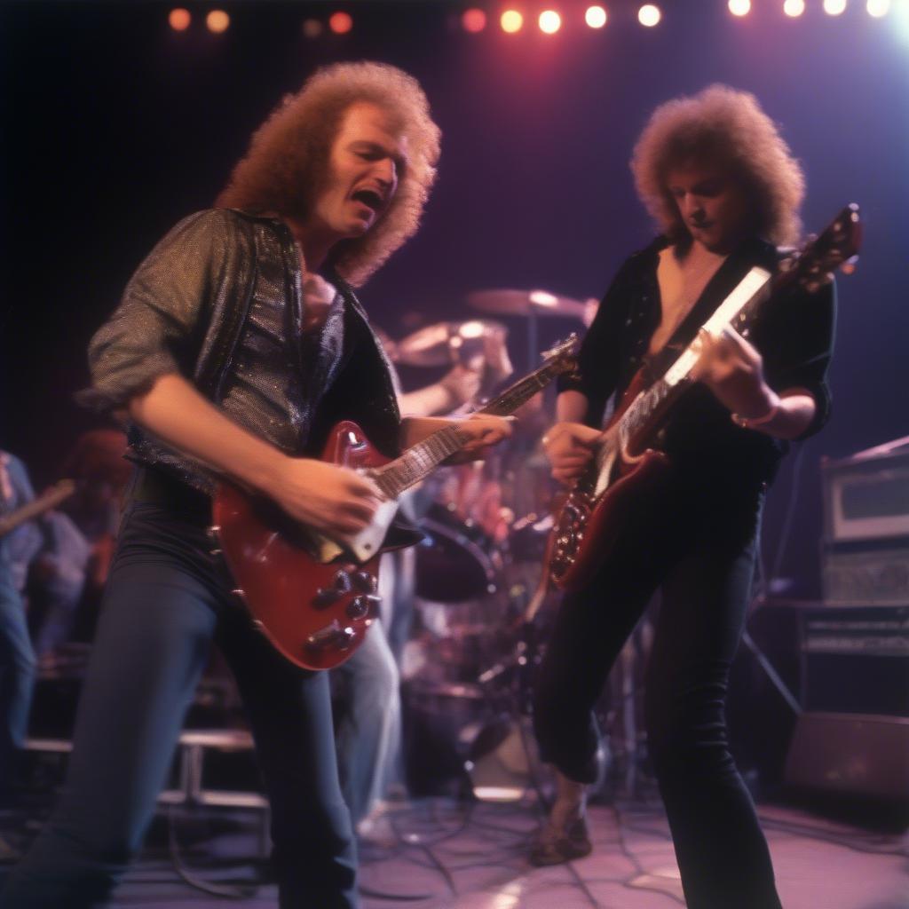 April Wine Performing Live in the 1980s