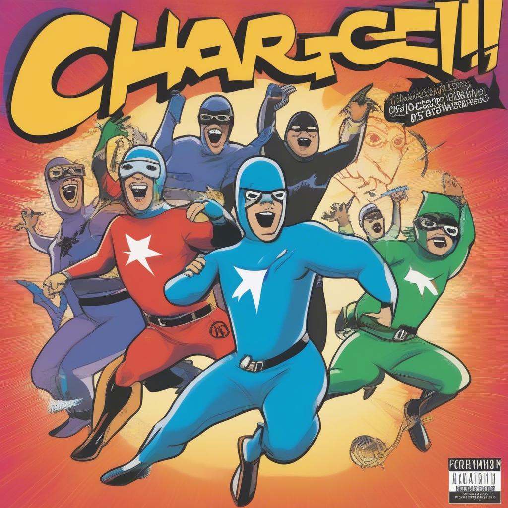 The Aquabats Charge!! Album Cover