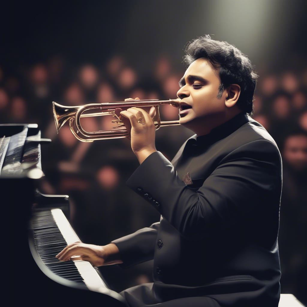 AR Rahman Live Performance of a Tamil Song