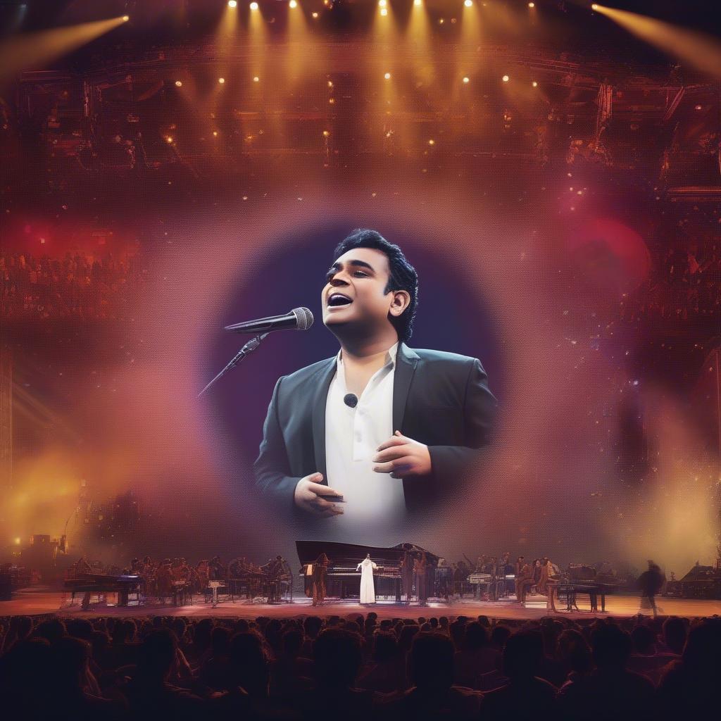 AR Rahman Performing Live on Stage