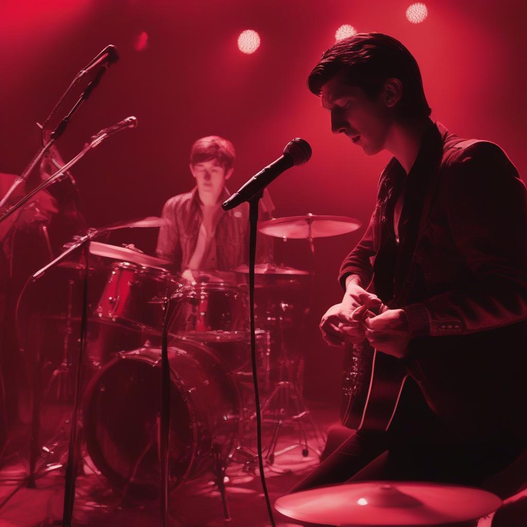 Arctic Monkeys performing "505" live