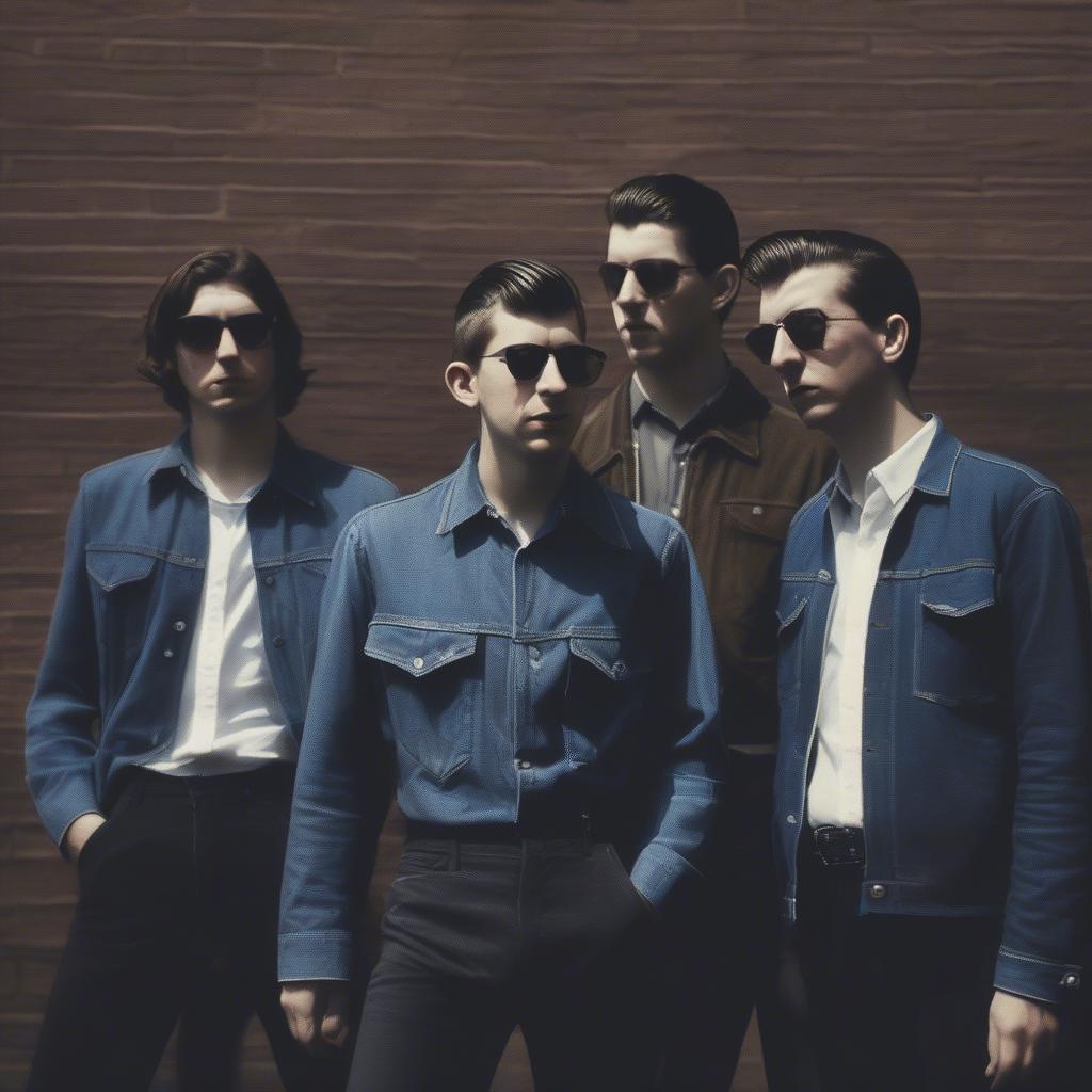 Arctic Monkeys AM Era - Band Photo