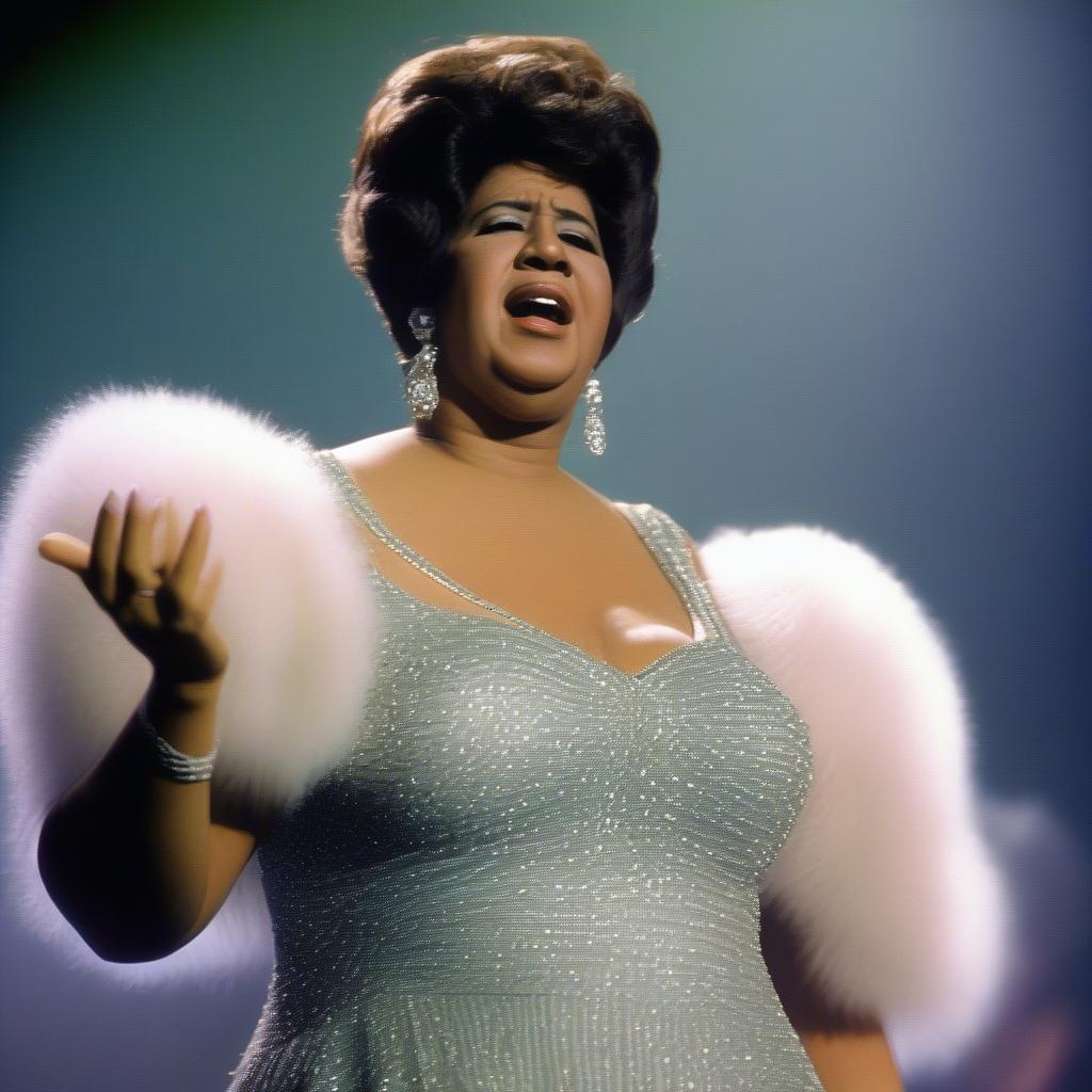 Aretha Franklin singing Natural Woman