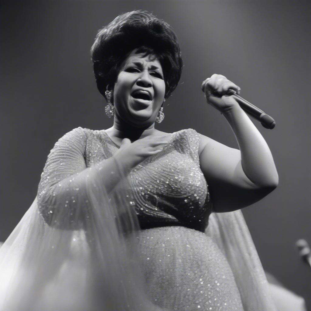 Aretha Franklin Performing "Respect"