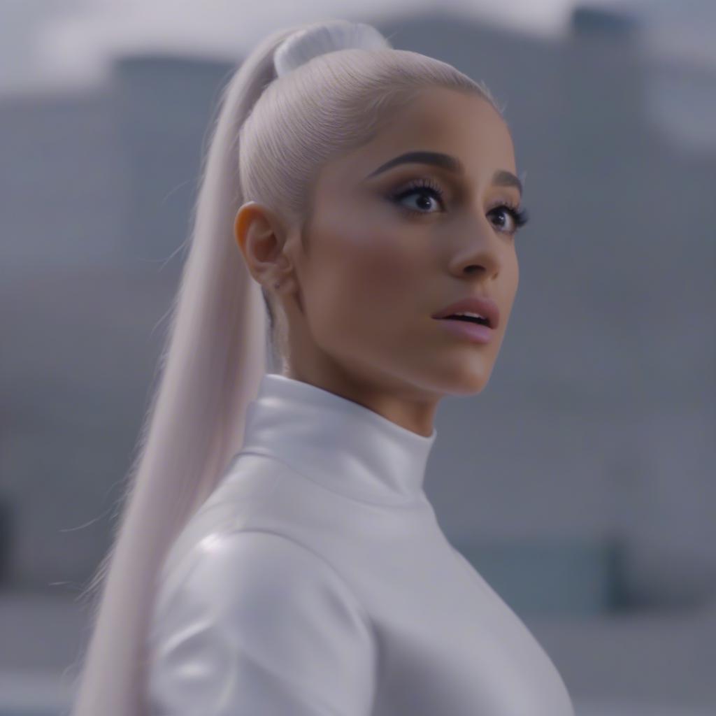 Ariana Grande in "No Tears Left to Cry"