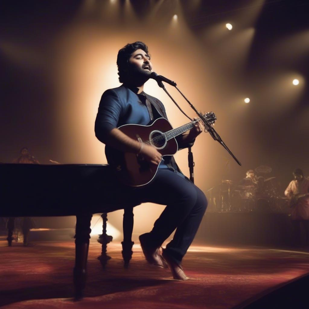 Arijit Singh performing Channa Mereya