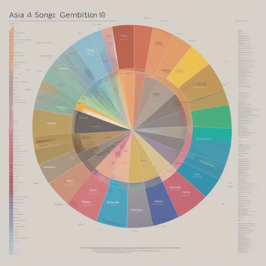 Asia Top 40 English Songs Genres