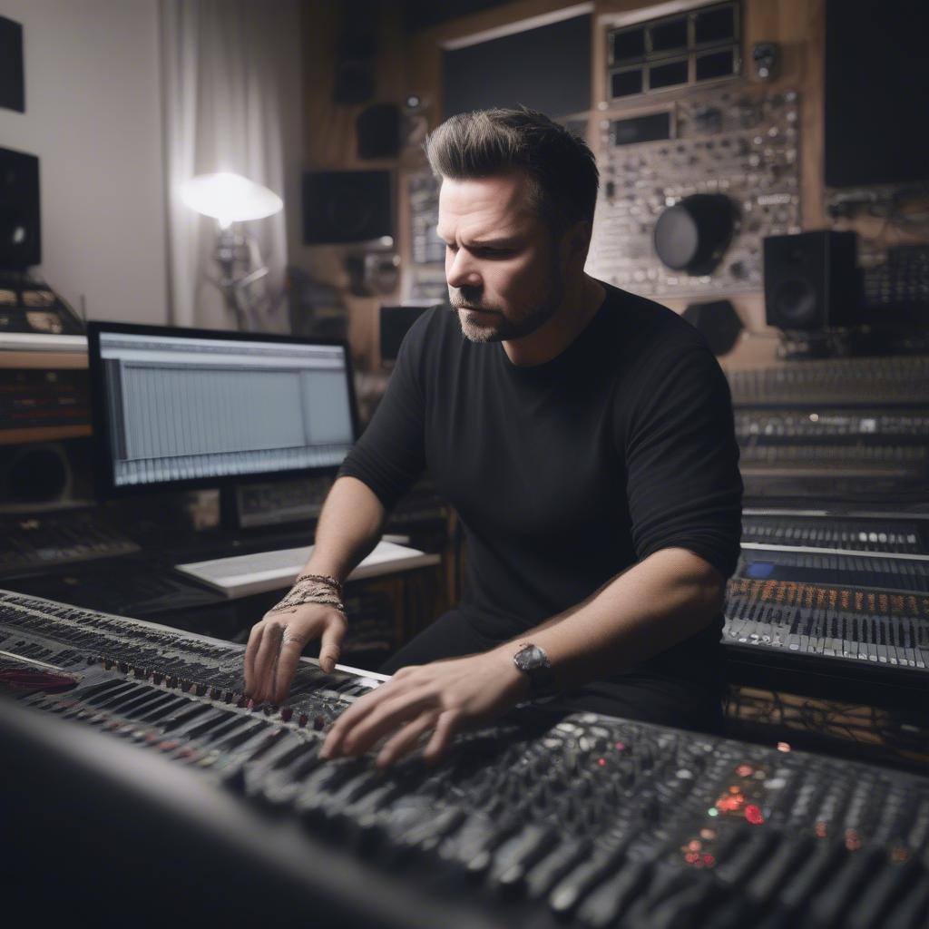 ATB Working in his Music Studio