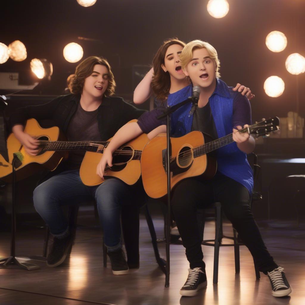 Austin & Ally Performing "Timeless"