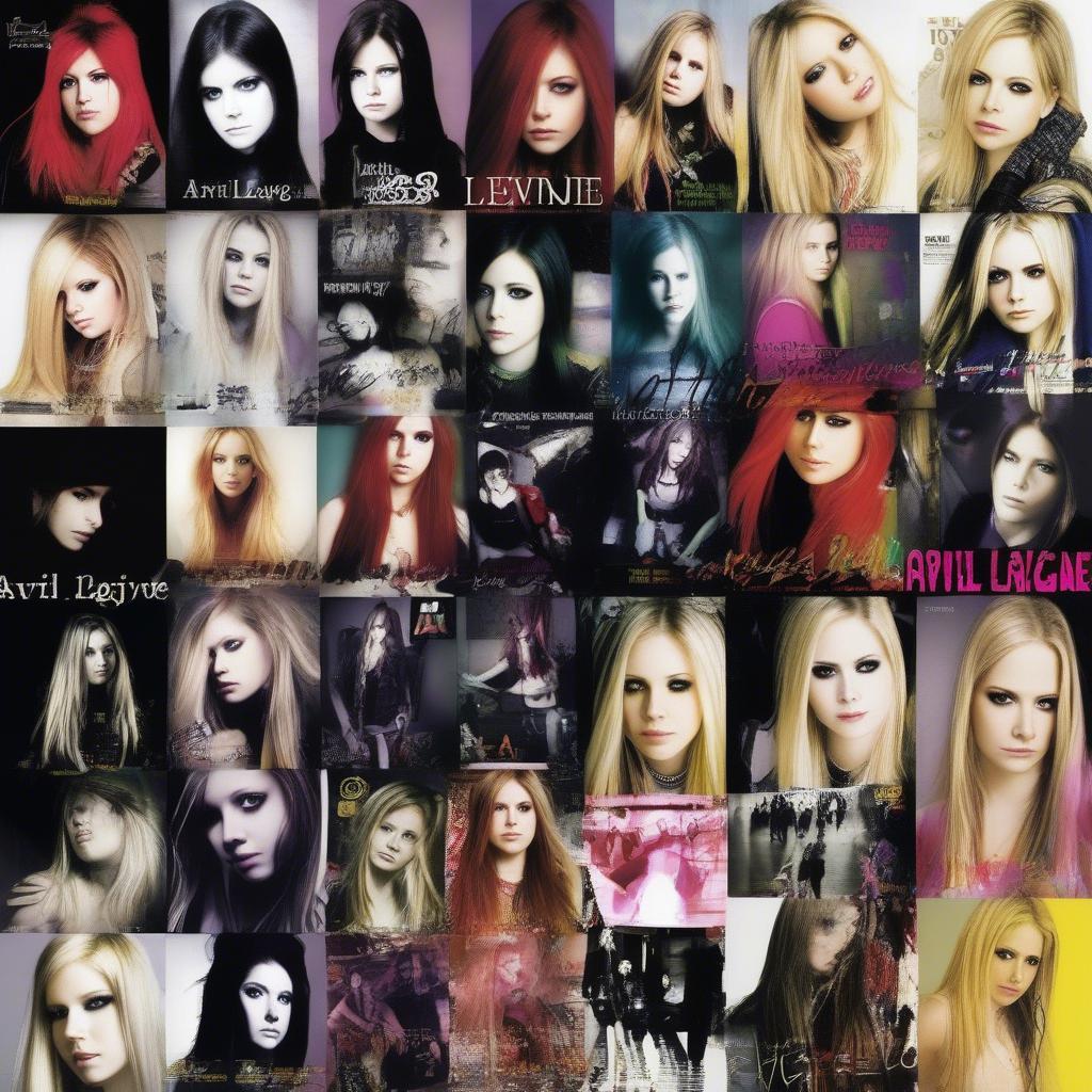 Avril Lavigne Album Covers