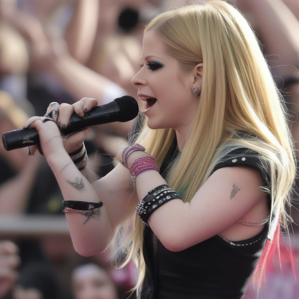 Avril Lavigne Live Performances and Awards