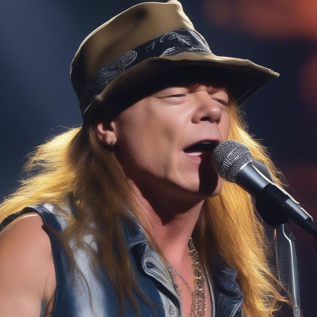 Axl Rose Singing November Rain