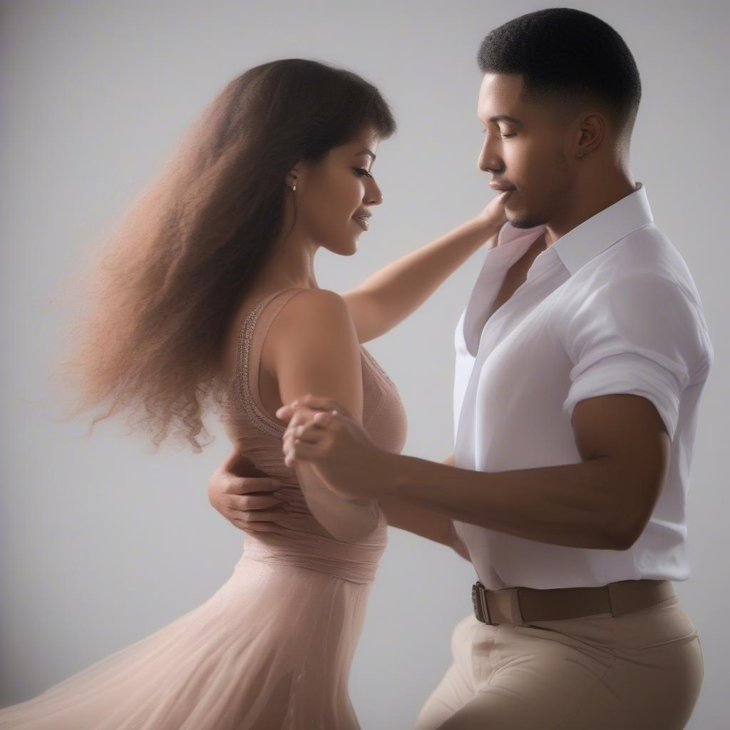 Bachata Dancing Couples