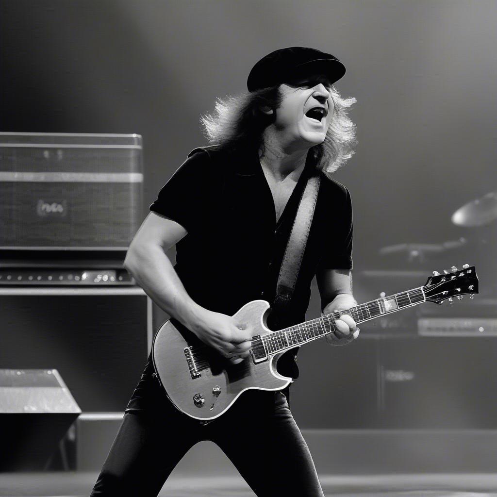 AC/DC Back in Black Live Performance