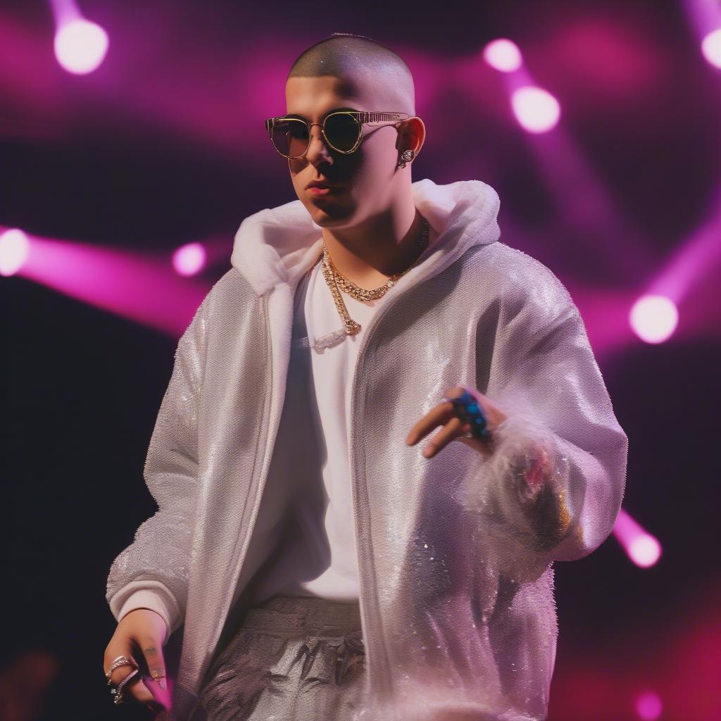 Bad Bunny's Electrifying Stage Presence