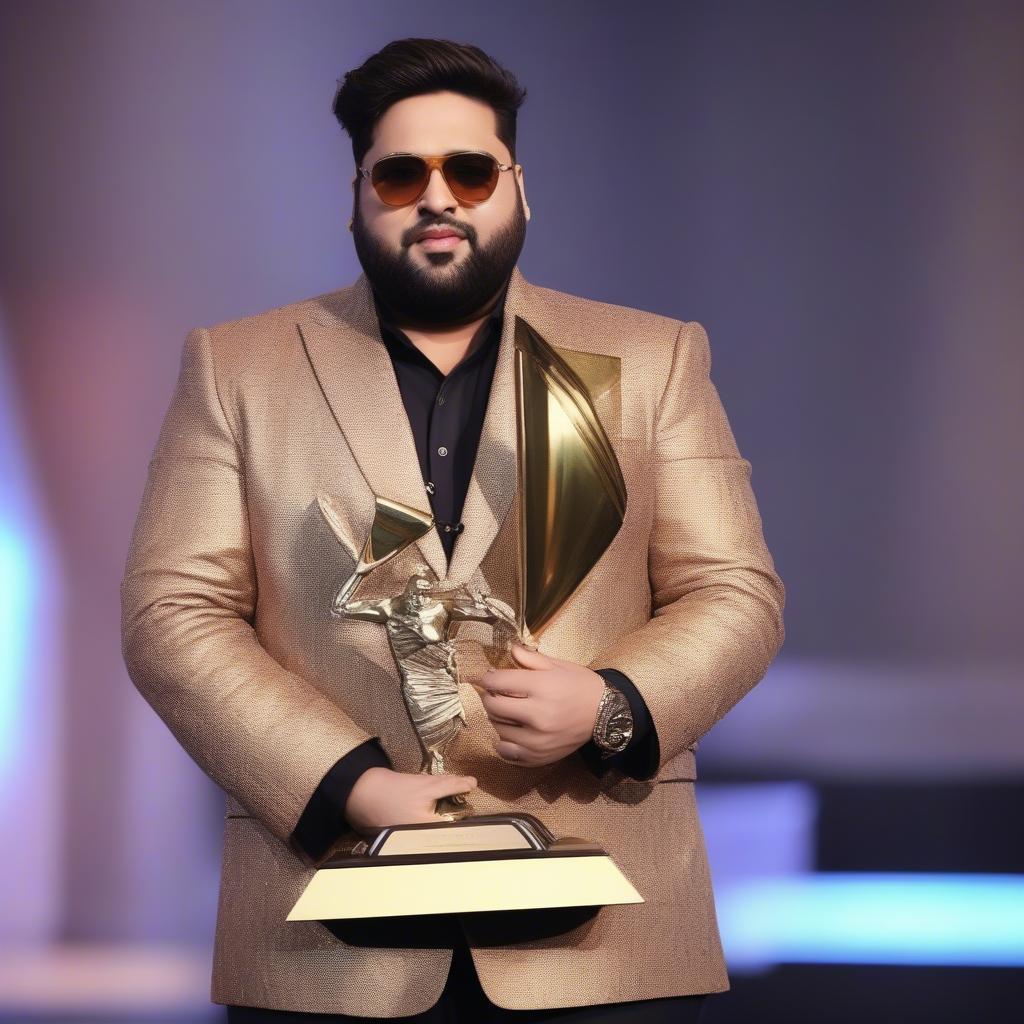 Badshah Receiving an Award