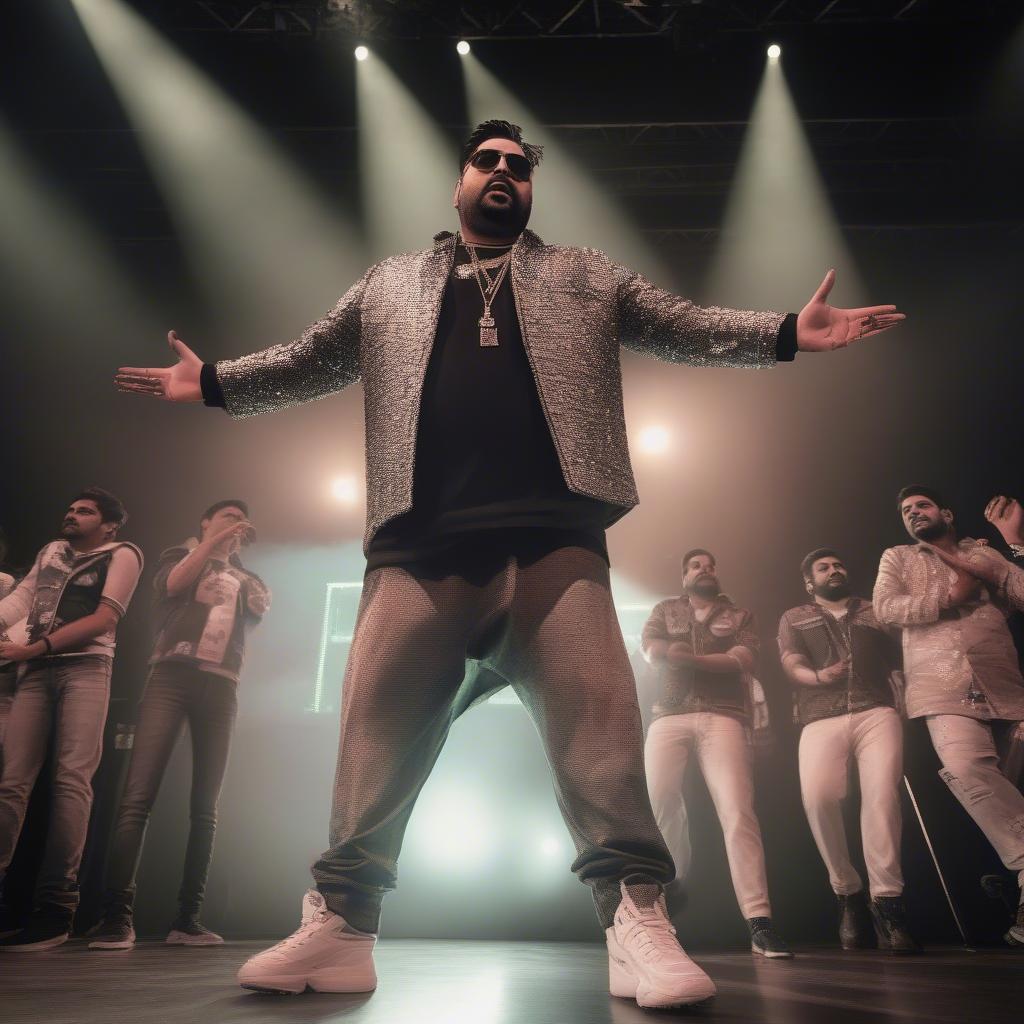 Badshah Performing Live on Stage