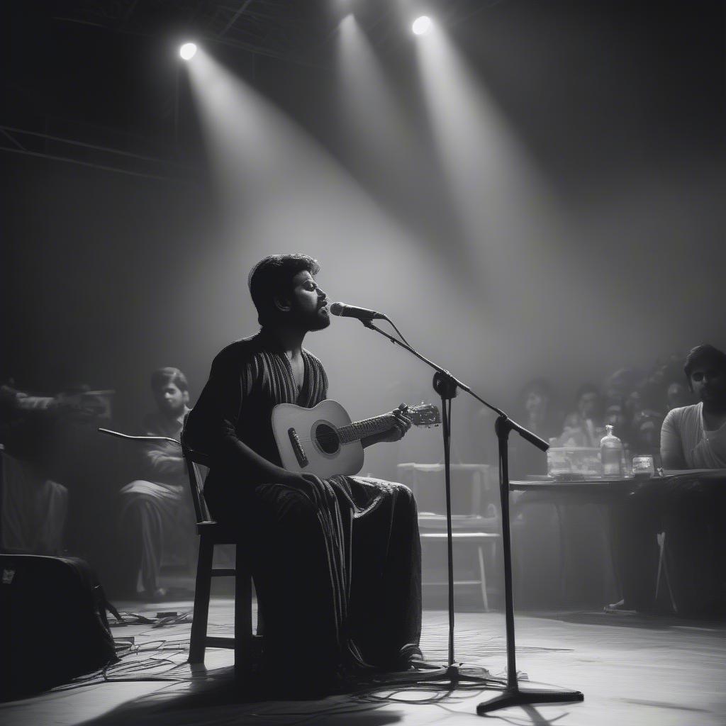 Live Performance of a Bangla Sad Song